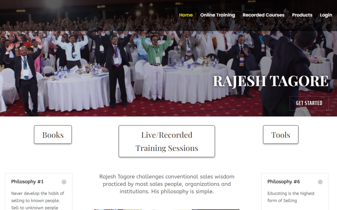 rajeshtagore.com (ecommerce website)